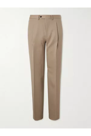 MR P SlimFit Checked Woven Trousers for Men  MR PORTER