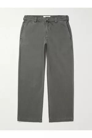 General Admission Pico Straight-Leg Cotton-Poplin Trousers