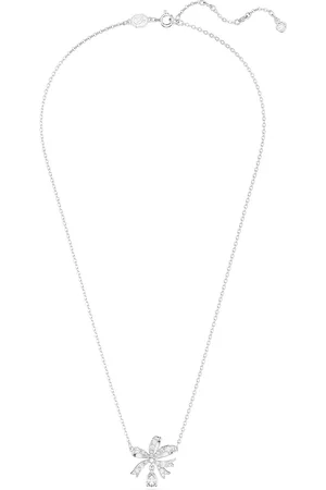 Swarovski Women Volta:Pend Bow Whi/Rhs Necklace