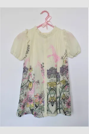 MANY FROCKS & Girls Floral A-Line Dress