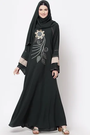 Arrabi Embroidered Burqas With Scarf