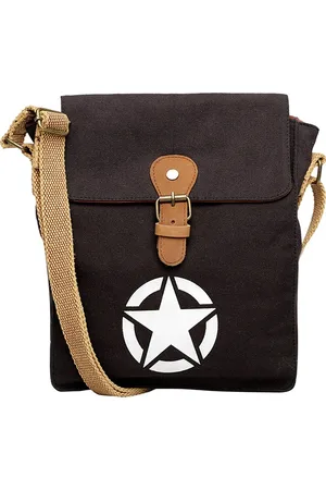 The House of Tara Moss Green Cotton Canvas Sturdy Messenger Bag for Men and  Women (HTMB 067_Green) : Amazon.in: Fashion
