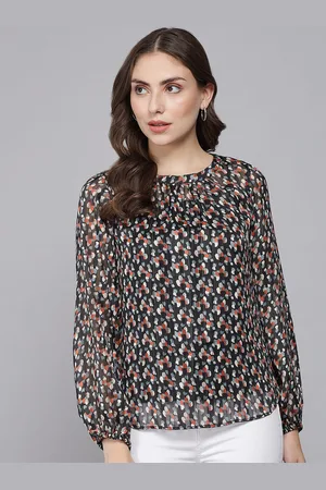BEATNIK Floral Printed Top