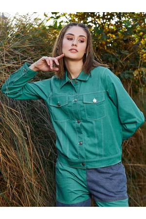 ATHENA Women Cotton Denim Jacket