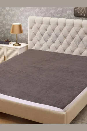 Pum Pum Grey King Size Waterproof Mattress Protector