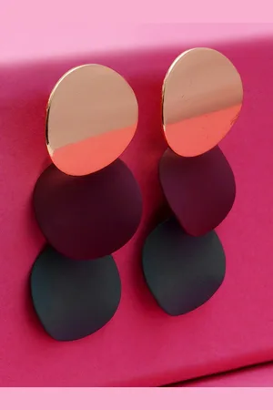 karatcart Woman Multicoloured Classic Drop Earrings