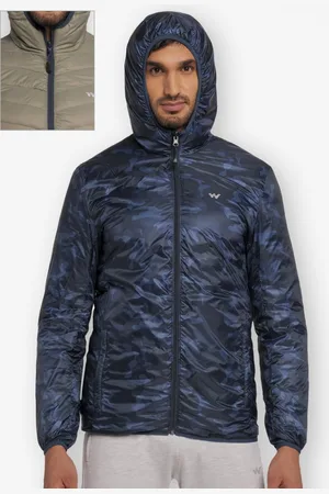 Wildcraft Men Navy Blue Water Resistant Outdoor Reversible Sporty Jacket