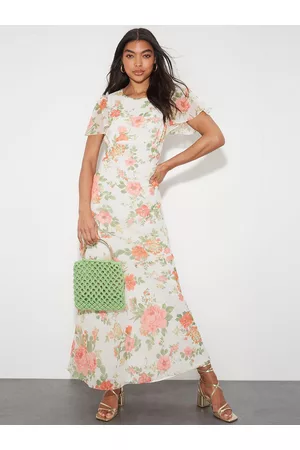 Dorothy Perkins Cut-Out Detail Floral Maxi Dress