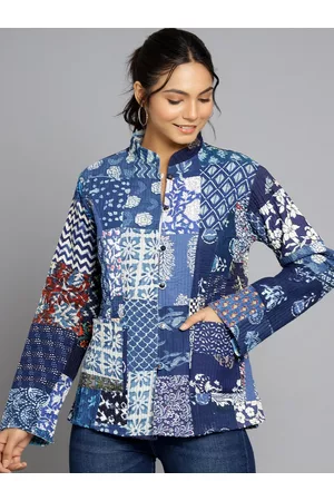 HANDICRAFT PALACE Women Printed Cotton Tailored Jacket