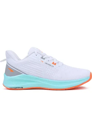 ASIAN Men White Mesh Running Shoes
