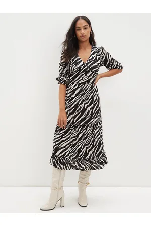 Dorothy Perkins Animal A-Line Midi Dress