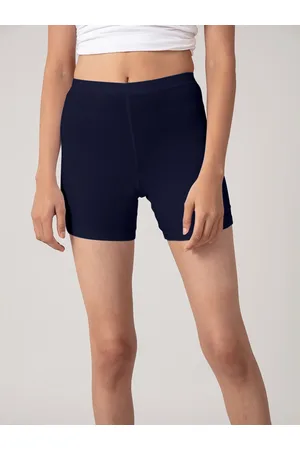 Nykd Women Mid Rise Stretch Cycling Sports Shorts