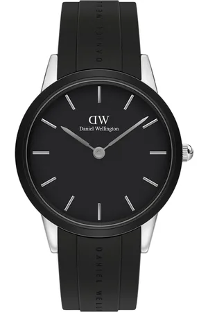 Daniel Wellington Men Iconic Motion 40mm Black Dial Watch - DW00100436