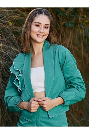 ATHENA Women Cotton Denim Jacket