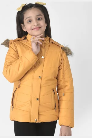 Crimsoune Club Girls Hooded Padded Jacket