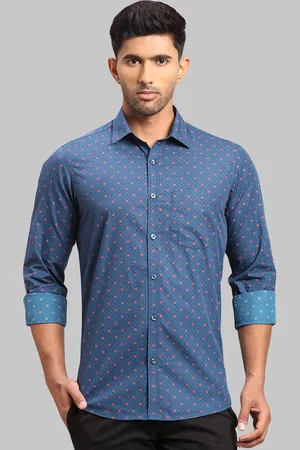 ColorPlus Men Printed Cotton Casual Shirt
