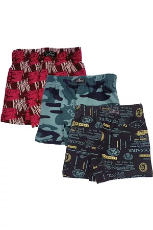 ZOOM Unisex Kids Assorted Printed Cotton Shorts