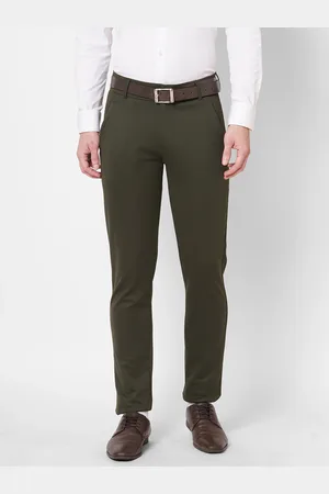 55% OFF on Roadster Men Khaki Regular Fit Solid Trousers on Myntra |  PaisaWapas.com