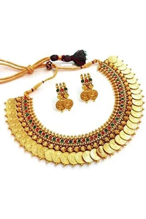The Pari Gold-Plated Stone-Studded Jewellery Set