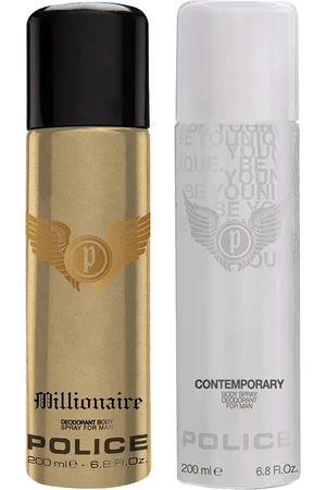 Police Men Set of 2 Deodorants - To Be Or Not To Be + Millionaire - 200ml each