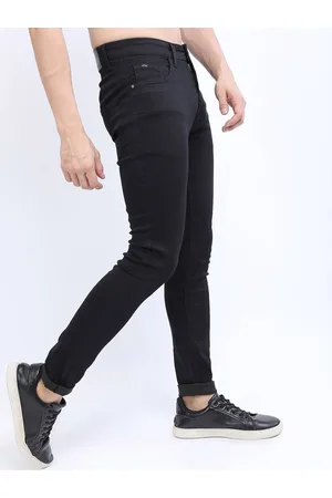 Ketch Men Black Skinny Fit Clean look Stretchable Jeans