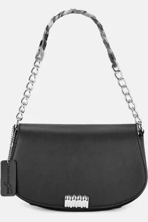 Pantaloons PU Structured Shoulder Bag