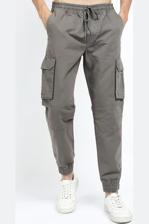 Ketch Men Grey Joggers Trousers
