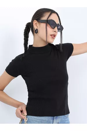 Ketch Women Ribbed Acrylic Pullover