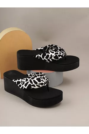 Walkfree Printed Flatform Heels