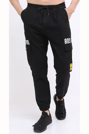 Ketch Men Grey Printed Jogger Trouser