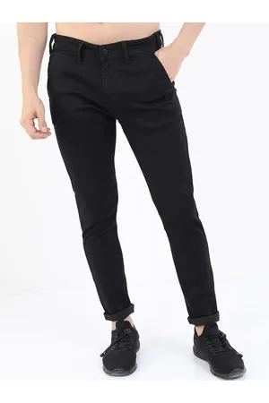Ketch Men Black Slim Fit Cotton Stretchable Jeans