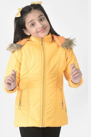 Crimsoune Club Girls Hooded Padded Jacket