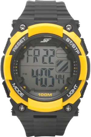Sonata Men Yellow Digital Watch 77081PP04