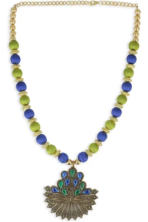 Akshara Clothing German Silver Gold-Plated Necklace