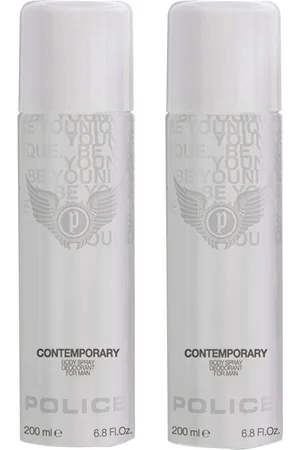 Police Men Set of 2 Contemporary Deodorant Spray - 200 ml Each