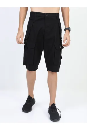 Ketch Men Black Shorts