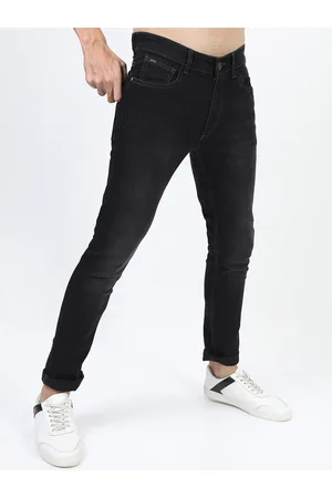 Ketch Men Grey Slim Fit Clean look Stretchable Jeans