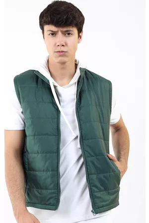 Ketch Men Green Puffer Jacket