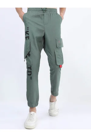 Ketch Men Grey Joggers Trousers