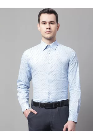 CANTABIL Men Printed Cotton Formal Shirt