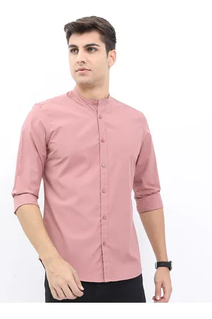 Ketch Men Pink Slim Fit Casual Shirt