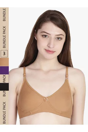 Pack of 3 Non-Padded Bras