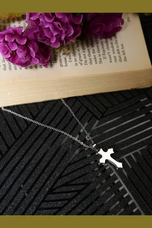 EL REGALO Unisex Silver-Plated Necklace