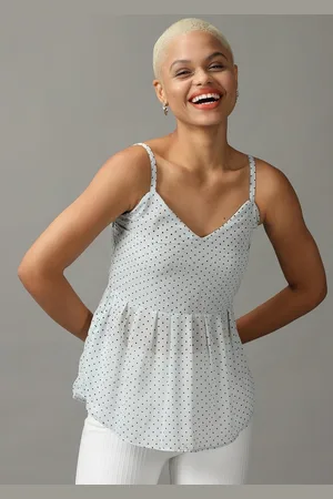 SHOWOFF Women Printed Georgette Peplum Top
