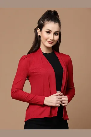 KASSUALLY Women Front Open Shrug