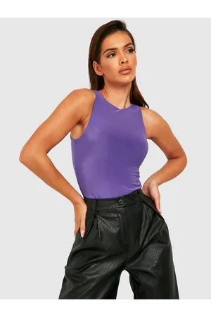 Boohoo Fitted Sleeveless Top