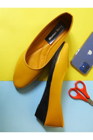 WOMENS BERRY Slip-On Wedge Pumps Heels