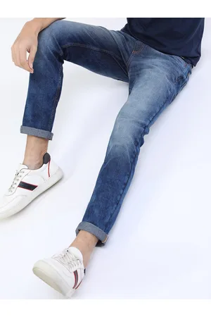Ketch Men Blue Slim Fit Light Fade Stretchable Jeans