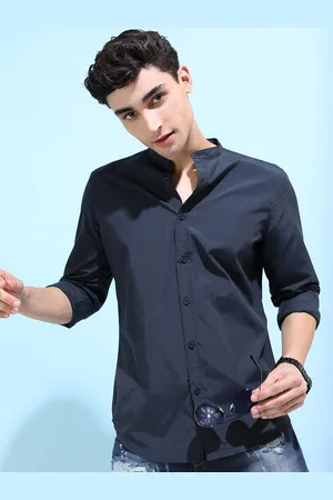 Ketch Men Blue Slim Fit Casual Shirt