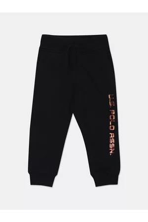 Ralph Lauren Boys Metallic Printed Cotton Joggers